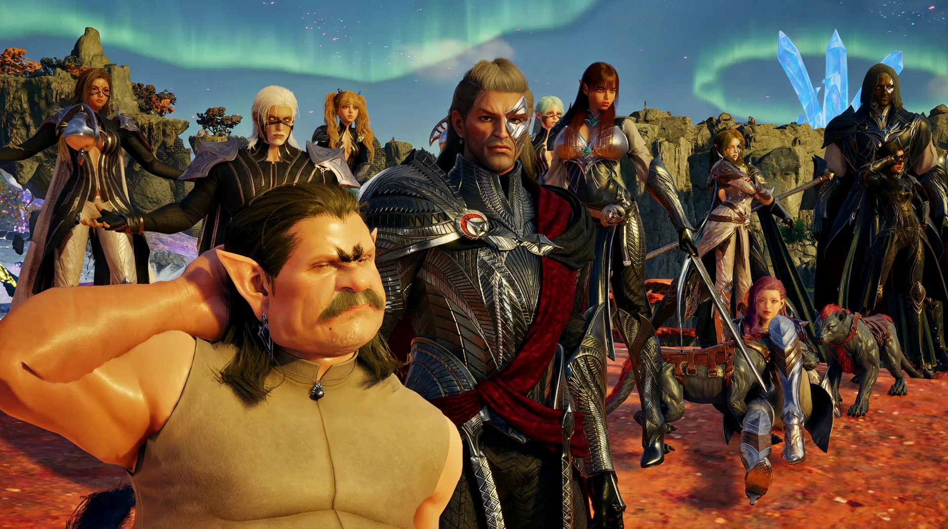 Gemeinschaftsfoto der Legion Lumina Ascendens in Aion 2